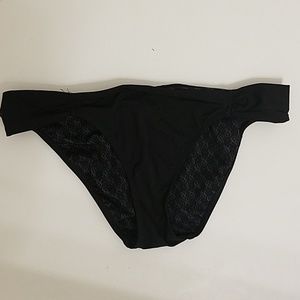 Victoria's Secret Black Bikini Bottoms